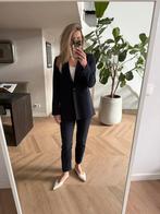 Pak / Colbert + pantalon / Minimum / Maat 36 / Donkerblauw, Kleding | Dames, Broeken en Pantalons, Blauw, Ophalen of Verzenden