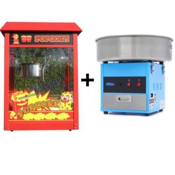 Suikerspinmachine + popcornmachine € 90,- per dag Meppel beschikbaar voor biedingen