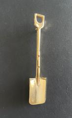 Schep broche, Overige materialen, Gebruikt, Ophalen of Verzenden, Goud