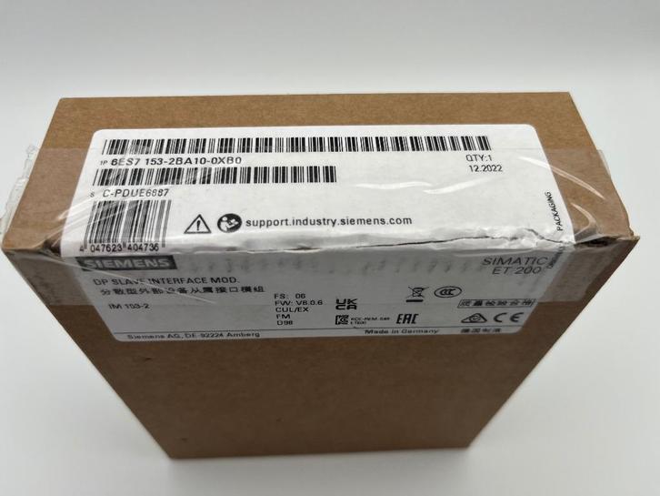 Siemens 6ES7153-2BA10-0XB0 SIMATIC DP Nieuw OVP, Hobby en Vrije tijd, Elektronica-componenten, Nieuw, Verzenden