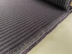 Torri Lani meubelstof ribstructuur; paars+zwart; 2x restant, Wol, 120 cm of meer, Paars, Ophalen of Verzenden