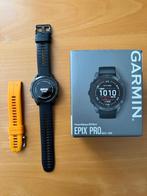 Garmin Epix Pro Gen 2 – GPS sporthorloge met AMOLED scherm, Sieraden, Tassen en Uiterlijk, Smartwatches, Zwart, Garmin, Ophalen of Verzenden