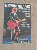 Bryan Adams Summer of '96 Werchter Concertposter, Verzamelen, Ophalen of Verzenden, A1 t/m A3, Muziek, Rechthoekig Staand