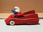 Superman smurf in auto, Ophalen of Verzenden, Gebruikt, Verschillende Smurfen, Poppetje, Figuurtje of Knuffel