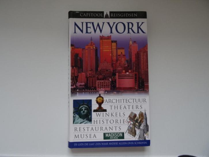 New York ; capitool reisgids, Boeken, Reisgidsen, Zo goed als nieuw, Reisgids of -boek, Noord-Amerika, Capitool, Ophalen of Verzenden
