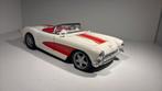 Chevrolet corvette 1957 custom wheels bburago 1.18