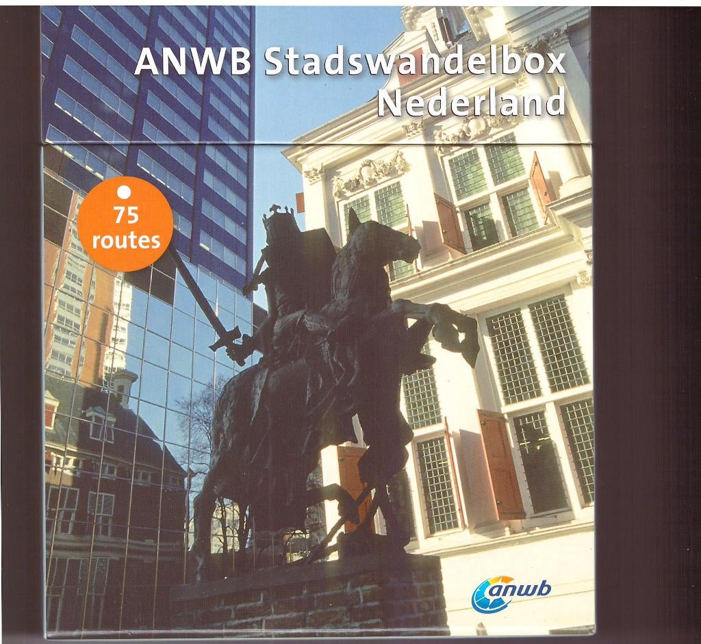 ANWB Stadswandelbox Nederland, Fiets- of Wandelgids, Ophalen of Verzenden, Zo goed als nieuw, ANWB