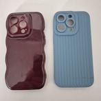 4x  iPhone 14 Hoesjes - Blauw & Bordeaux, Telecommunicatie, Mobiele telefoons | Hoesjes en Frontjes | Apple iPhone, Ophalen of Verzenden