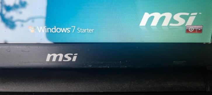 MSI U180 Mini Laptop - Compact en Draagbaar, Computers en Software, Windows Laptops, Gebruikt, 10 inch of minder, HDD, Minder dan 2 Ghz