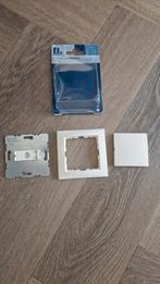 Berker S1 Blindplaat met raam creme, Doe-het-zelf en Verbouw, Elektra en Kabels, Ophalen of Verzenden, Nieuw