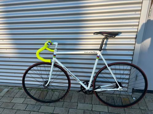 Baanfiets Fixie, Fietsen en Brommers, Fietsen | Racefietsen, Gebruikt, Overige merken, Minder dan 10 versnellingen, Aluminium