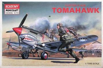 Academy Curtiss P-40B Tomahawk (1655) SHF beschikbaar voor biedingen