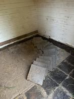 GRATIS TEGELS 30x30, Ophalen, Gebruikt, 10 m² of meer, Beton
