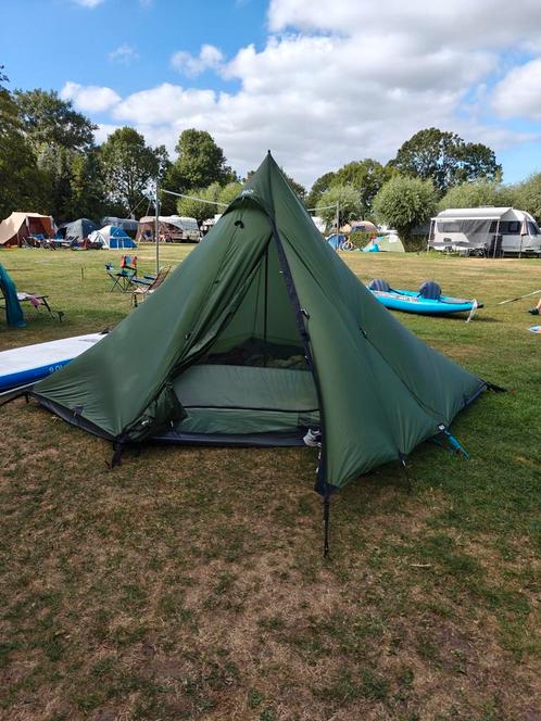 Bach Wickiup 4 Tent 4P incl. grondzeil, Caravans en Kamperen, Tenten, Zo goed als nieuw, Ophalen of Verzenden