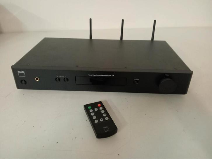 NAD C338 Streamer Versterker met Phono, Audio, Tv en Foto, Versterkers en Receivers, Ophalen of Verzenden