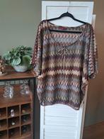 Boho vibes – LIV Collection meerkleurige top - maat XXL, Ophalen of Verzenden, Zo goed als nieuw, Maat 46/48 (XL) of groter, Korte mouw