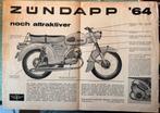 Folder 1974 Zündapp Sport Combinette KS50, Verzenden