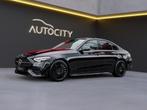 Mercedes-benz C-klasse 180 AMG Line l Night Pakket l Schuifd, Auto's, Automaat, Euro 6, 4 cilinders, Zwart