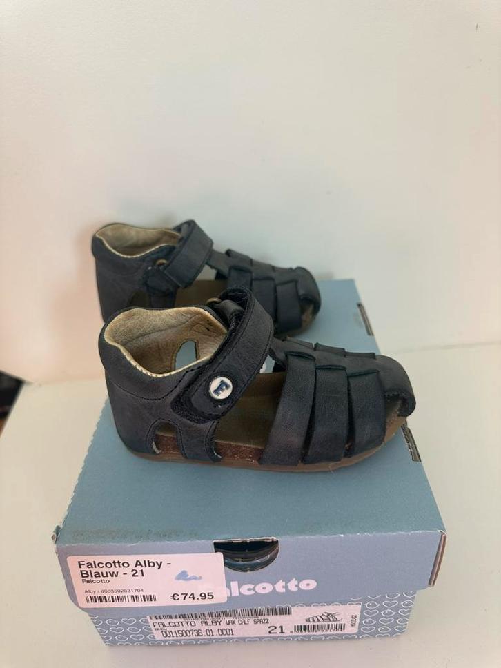 Falcotto baby sandaal, maat 21, Kinderen en Baby's, Babykleding | Schoentjes en Sokjes, Zo goed als nieuw, Jongetje of Meisje