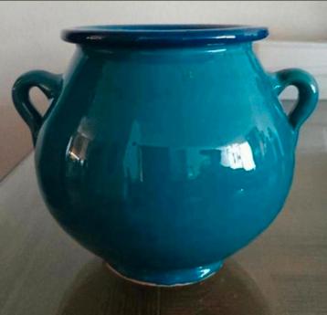 Blauwe Aardewerk schaal - Nieuw beschikbaar voor biedingen