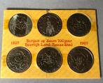 Complete set krabbendaalders 6 stuks, Ophalen, Nederland, Munten