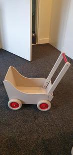 Houten poppenwagen, Ophalen, Zo goed als nieuw, Duw- of Trekspeelgoed