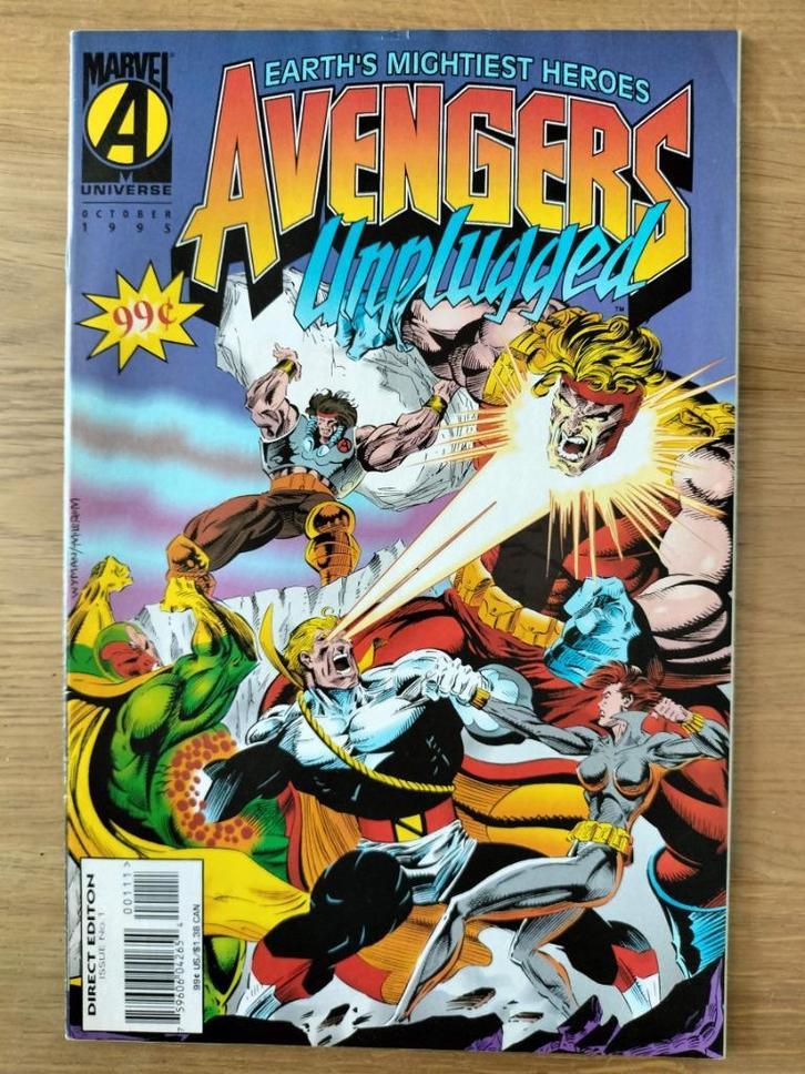 Avengers Unplugged (1995) #1, Boeken, Strips | Comics, Zo goed als nieuw, Eén comic, Amerika, Ophalen of Verzenden