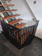 Traphek / inklapbaar hek (open trap), Ophalen, 115 cm of meer