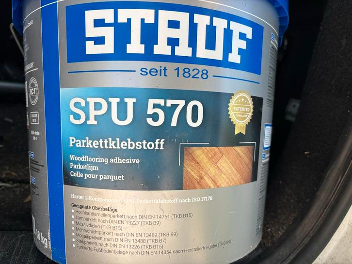 Stauf SPU 570 Vloerlijm - Parketlijm, Doe-het-zelf en Verbouw, Isolatie en Afdichting, Nieuw, Vloerisolatie, Overige materialen