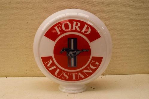 Ford Mustang Globe benzinepomp 44220, Huis en Inrichting, Lampen | Lampenkappen, Gebruikt, Minder dan 25 cm, Rond, Ophalen of Verzenden