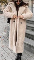 Loavies winterjas teddy fake fur, Ophalen of Verzenden, Zo goed als nieuw, Maat 38/40 (M), Beige