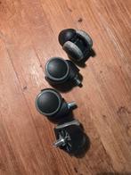 Zwenkwielen met schroefdraad, Ophalen