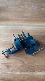 Bankschroef met draaifunctie, Doe-het-zelf en Verbouw, Gereedschap | Handgereedschap, Ophalen of Verzenden, Zo goed als nieuw