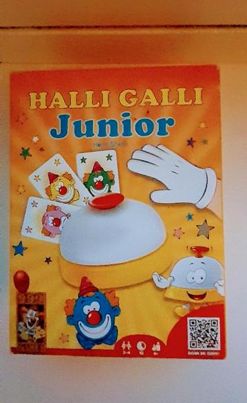 Halli Galli junior met de bel,  nieuwstaat/compleet.

 beschikbaar voor biedingen