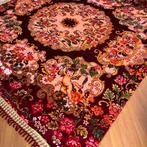 Kleurrijke grand foulard sprei velvet 240/215, Gebruikt, Etten-Leur, Djt@dejuistetoon.eu, Ophalen of Verzenden