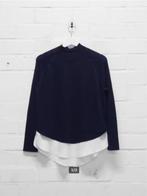 Ted Baker - Donkerblauwe trui maat 3/40 - Nieuw €170, Maat 38/40 (M), Blauw, Nieuw, Ophalen of Verzenden
