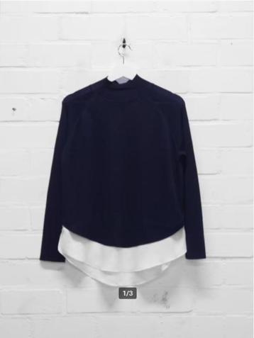 Ted Baker - Donkerblauwe trui maat 3/40 - Nieuw €170 beschikbaar voor biedingen