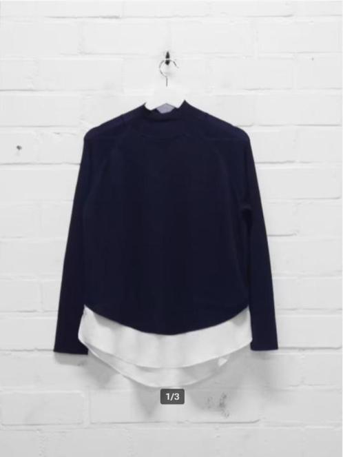 Ted Baker - Donkerblauwe trui maat 3/40 - Nieuw €170, Kleding | Dames, Truien en Vesten, Nieuw, Maat 38/40 (M), Blauw, Ophalen of Verzenden