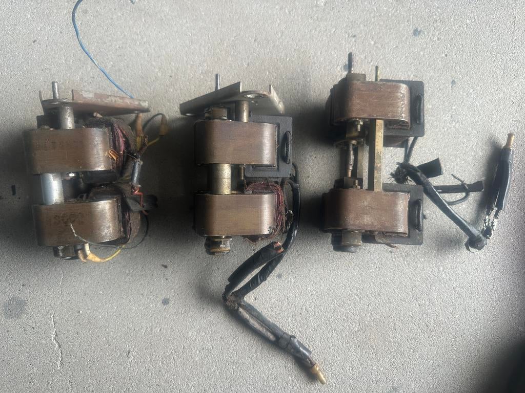 3x Wurlitzer Draaitafel motor 1250-1400-1500, Verzamelen, Automaten | Jukeboxen, Ophalen, Gebruikt, 1950 tot 1960, Wurlitzer