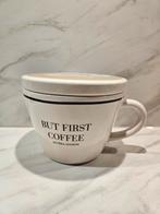 Riviera maison but first coffee storage jar, Huis en Inrichting, Keuken | Servies, Ophalen of Verzenden, Zo goed als nieuw, Glas