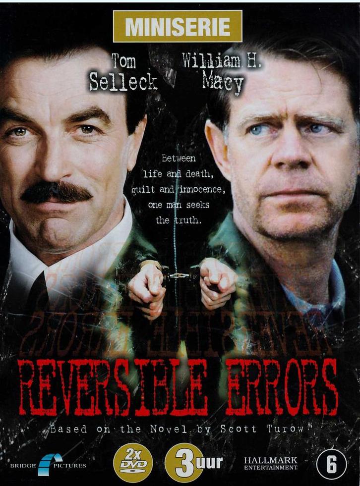 Miniserie: Reversible Errors - 2x DVD, Cd's en Dvd's, Dvd's | Drama, Zo goed als nieuw, Drama, Vanaf 6 jaar, Verzenden