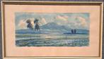 Aquarel op Padalarang papier, Ophalen of Verzenden