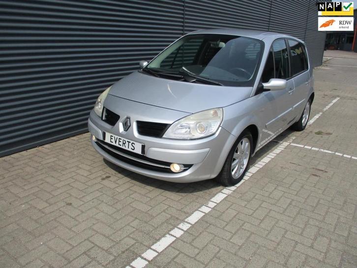 Renault Scénic 1.6-16V Tech Line Nwe Apk 27-08-2026 deze ze, Auto's, Renault, Te koop, Scénic, ABS, Airbags, Airconditioning, Boordcomputer