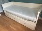 Hemnes bedbank, Ophalen, Gebruikt, Eenpersoons, Wit