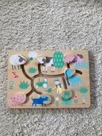Houten dieren schuifbord -Hema, Ophalen of Verzenden, Gebruikt, Overige typen