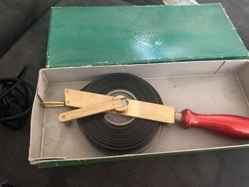 Helvetia Stalen Meetlint in Doos - Vintage Gereedschap Zwits beschikbaar voor biedingen
