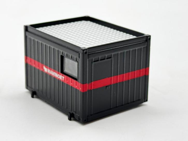 10 ft container LADING VAN SEUMEREN MAMMOET, Hobby en Vrije tijd, Modelauto's | 1:50, Nieuw, Bus of Vrachtwagen, Overige merken