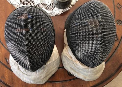 2 Uhlmann Scherm bescherm Mask Maskers M. Fencing 33 jdu, Sport en Fitness, Vechtsporten en Zelfverdediging, Gebruikt, Schermen