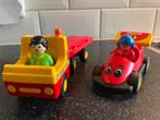 1-2-3 Playmobil 6761 Racewagen met Takelwagen, Ophalen of Verzenden, Zo goed als nieuw