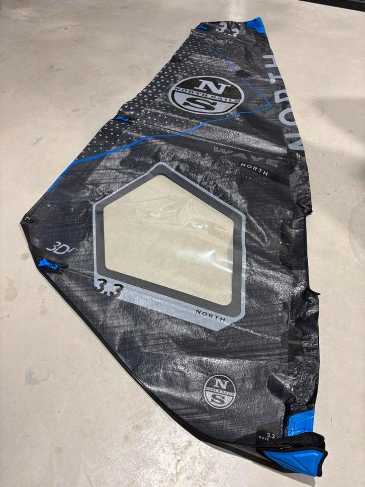 North Sails Wave 3.3 - NIEUW, Watersport en Boten, Windsurfen, Nieuw, Zeil, Met draagtas, Minder dan 5 m², Ophalen